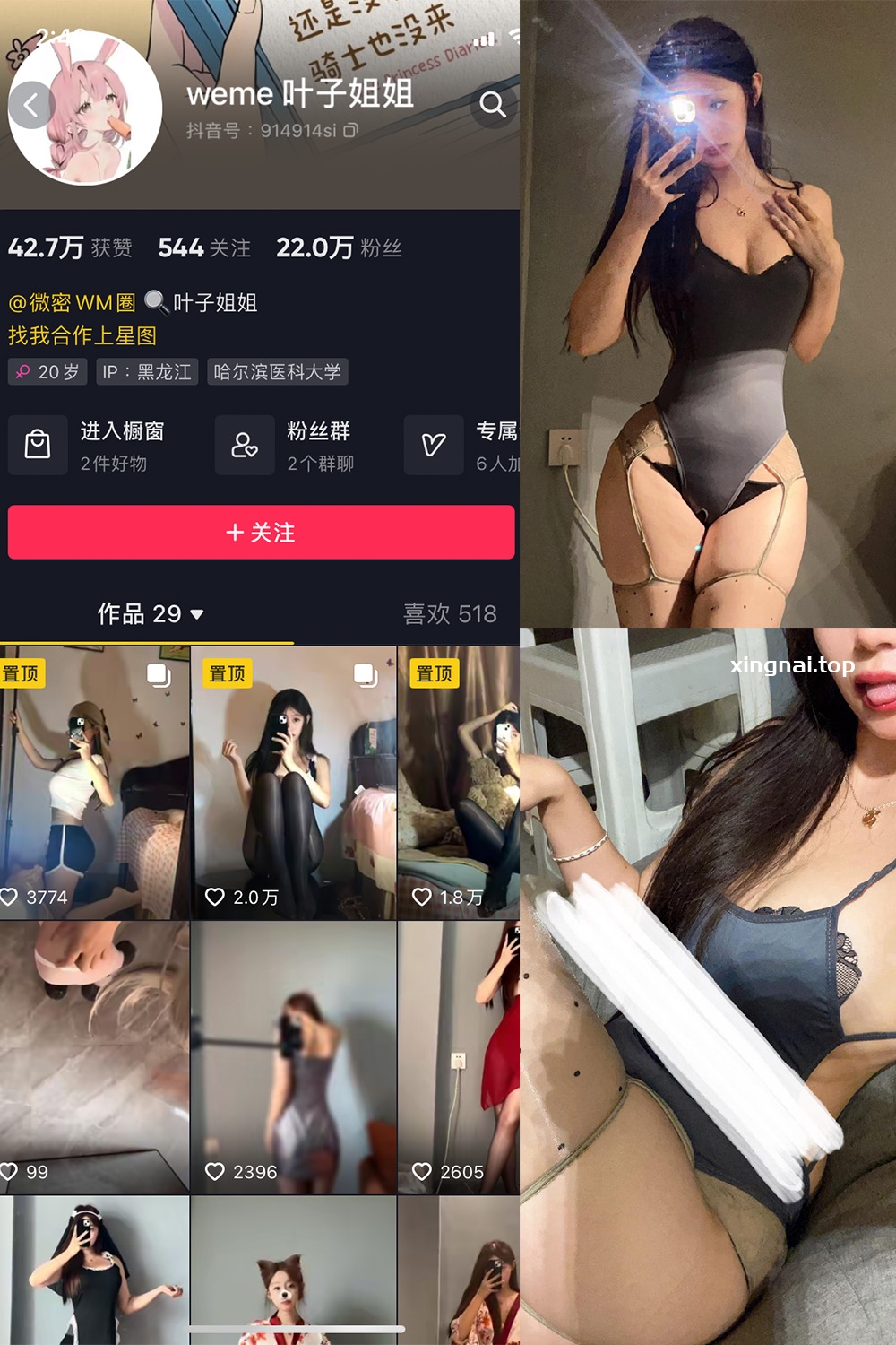 抖音 叶子姐姐 微密圈  NO.018期 【11P4V】最新至：2023.6.28