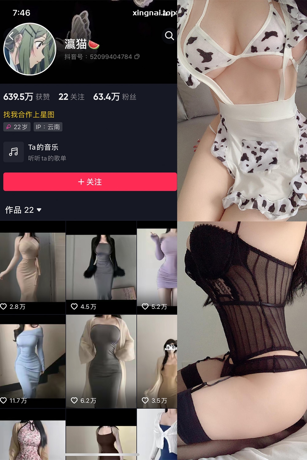 抖音 瀛猫 微密圈  NO.013期 【8P】最新至：2023.7.31