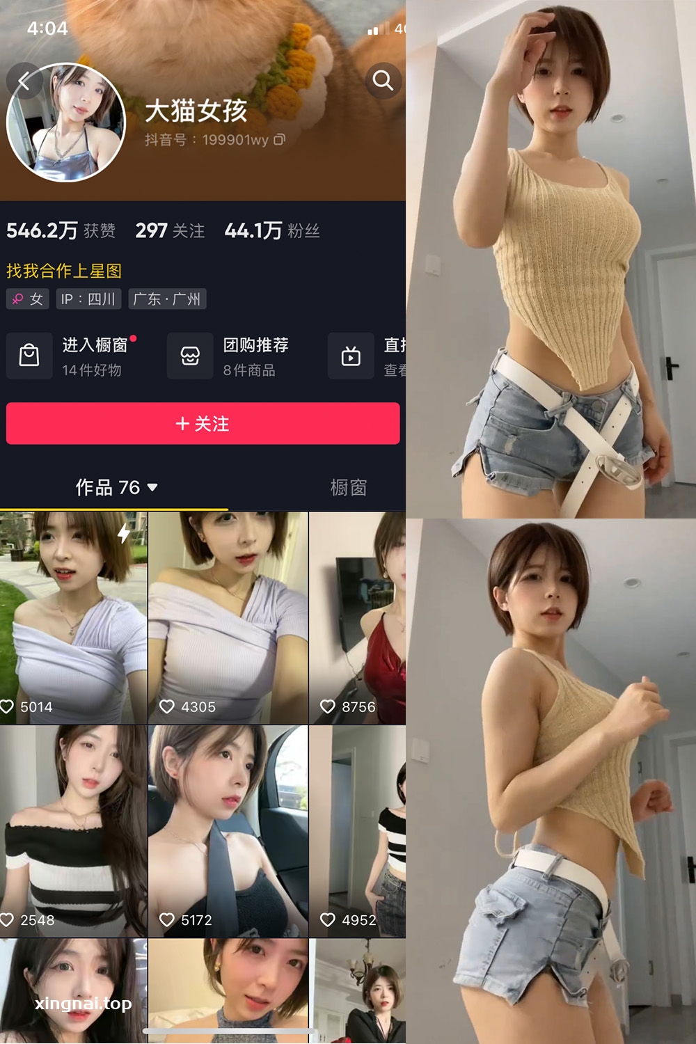 抖音 大猫女孩 微密圈  NO.009期 【11P1V】最新至：2023.7.17