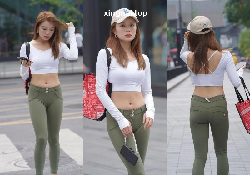 [街拍]M921.紧牛美女[图片/14G]