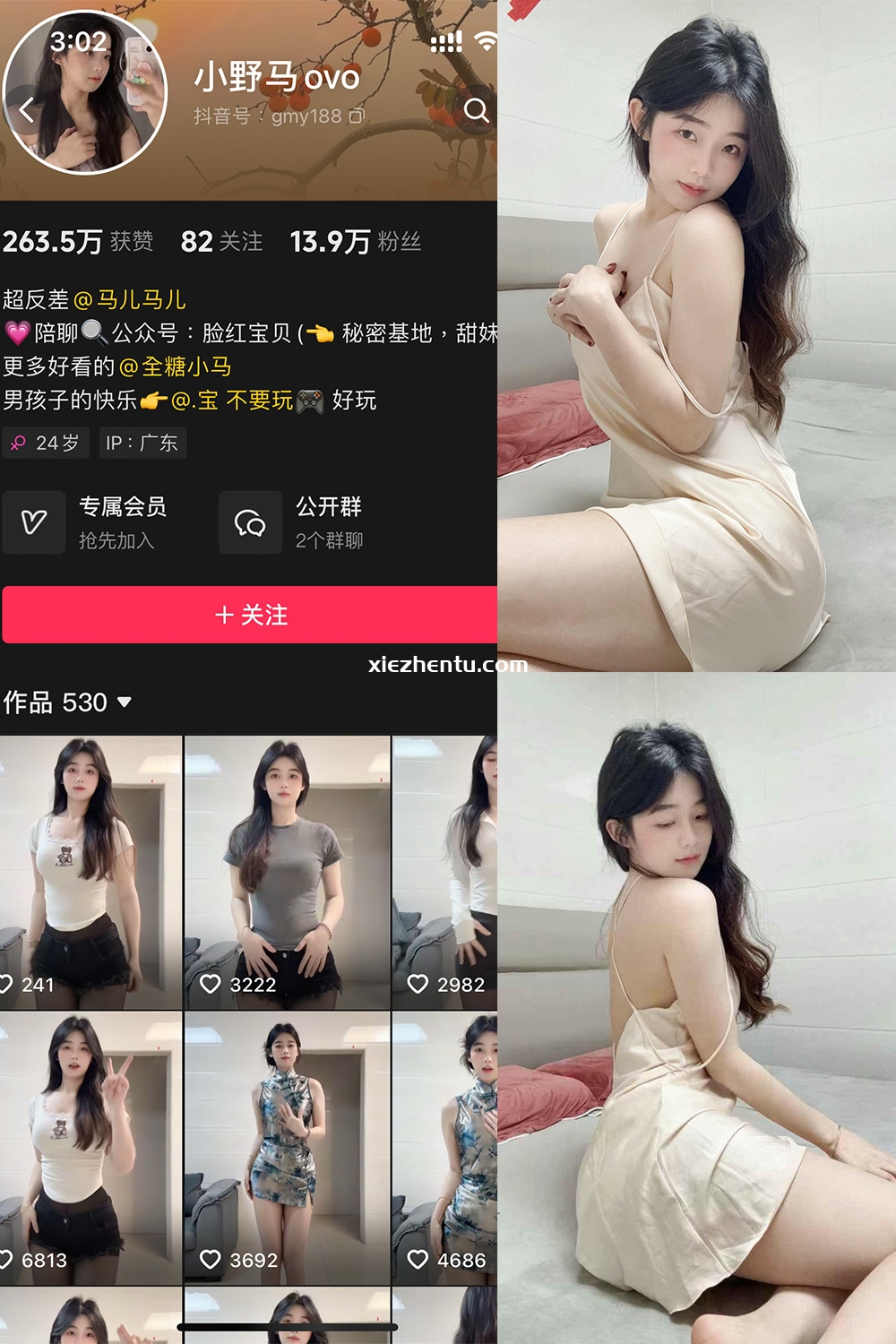 抖音 小野马ovo 微密圈 NO.011 【53P2V】最新至：2025.5.6