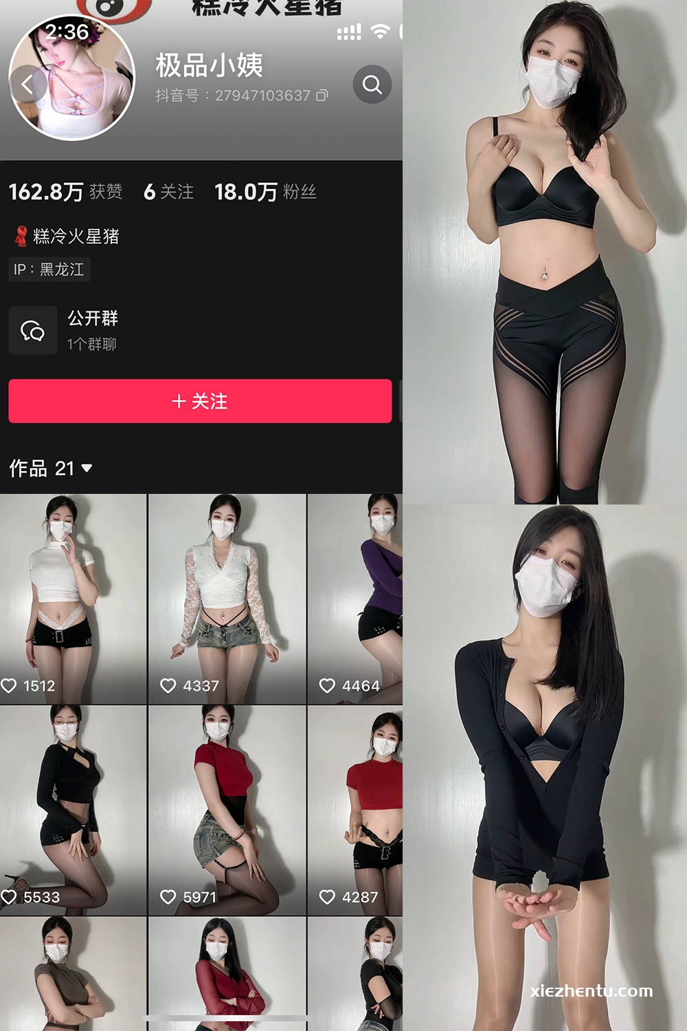 抖音 极品小姨 微密圈   NO.021期 【26P3V】最新至：2025.5.19