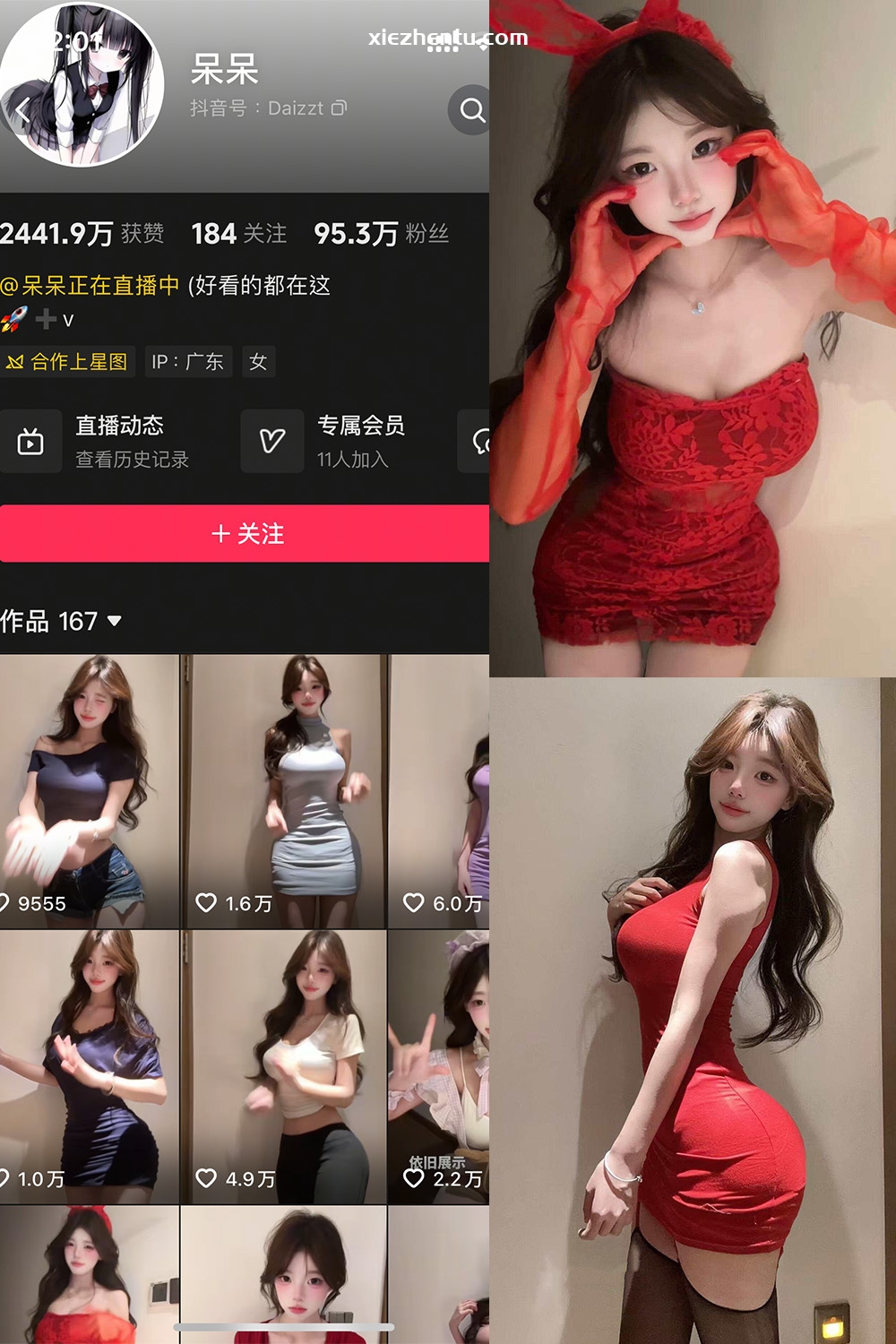 抖音 呆呆 岛遇 NO.004期 【7P】最新至：2025.7.10