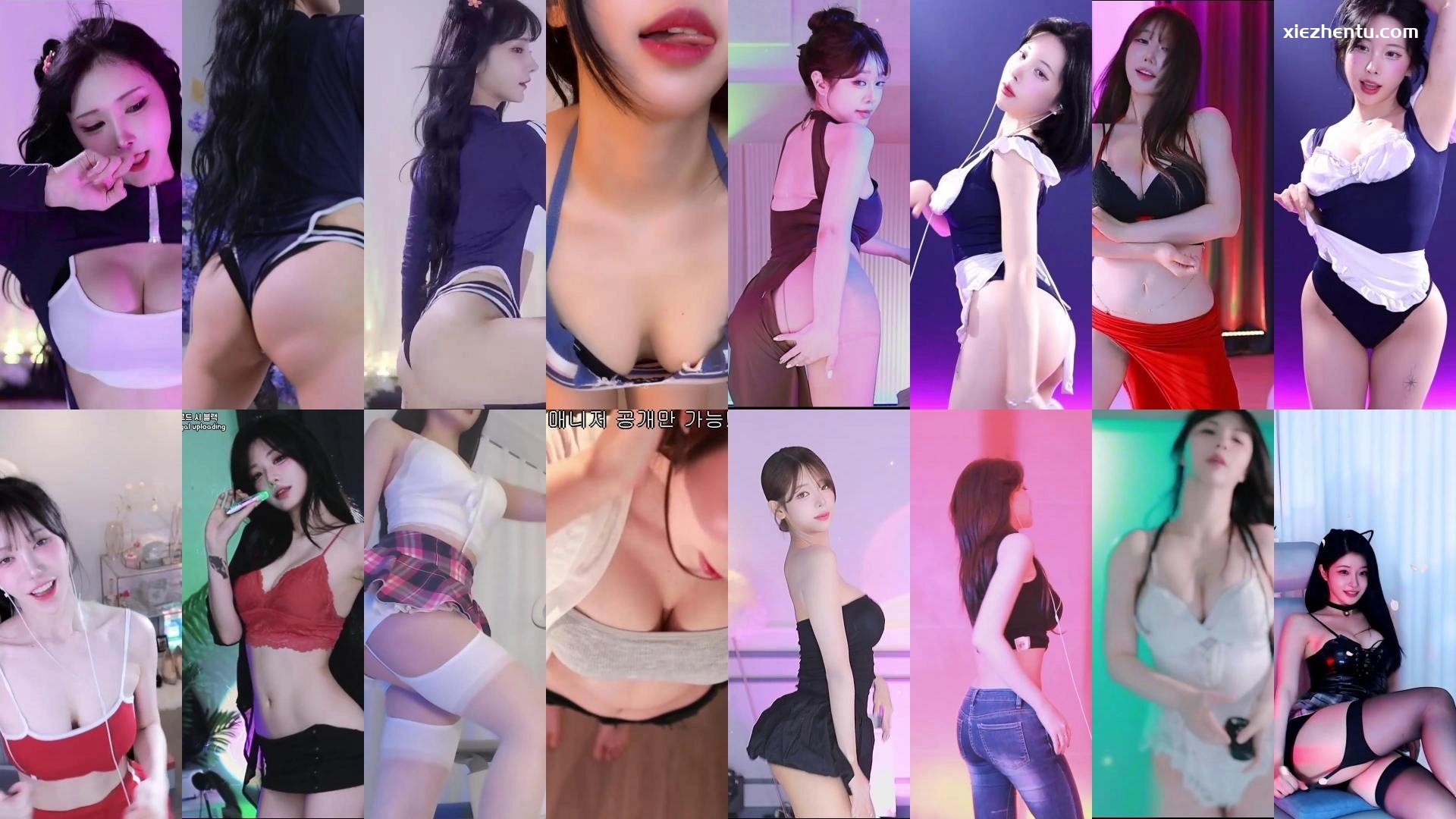 [主播]Sooplive韩国BJ 2025年7月4日录制舞蹈合集