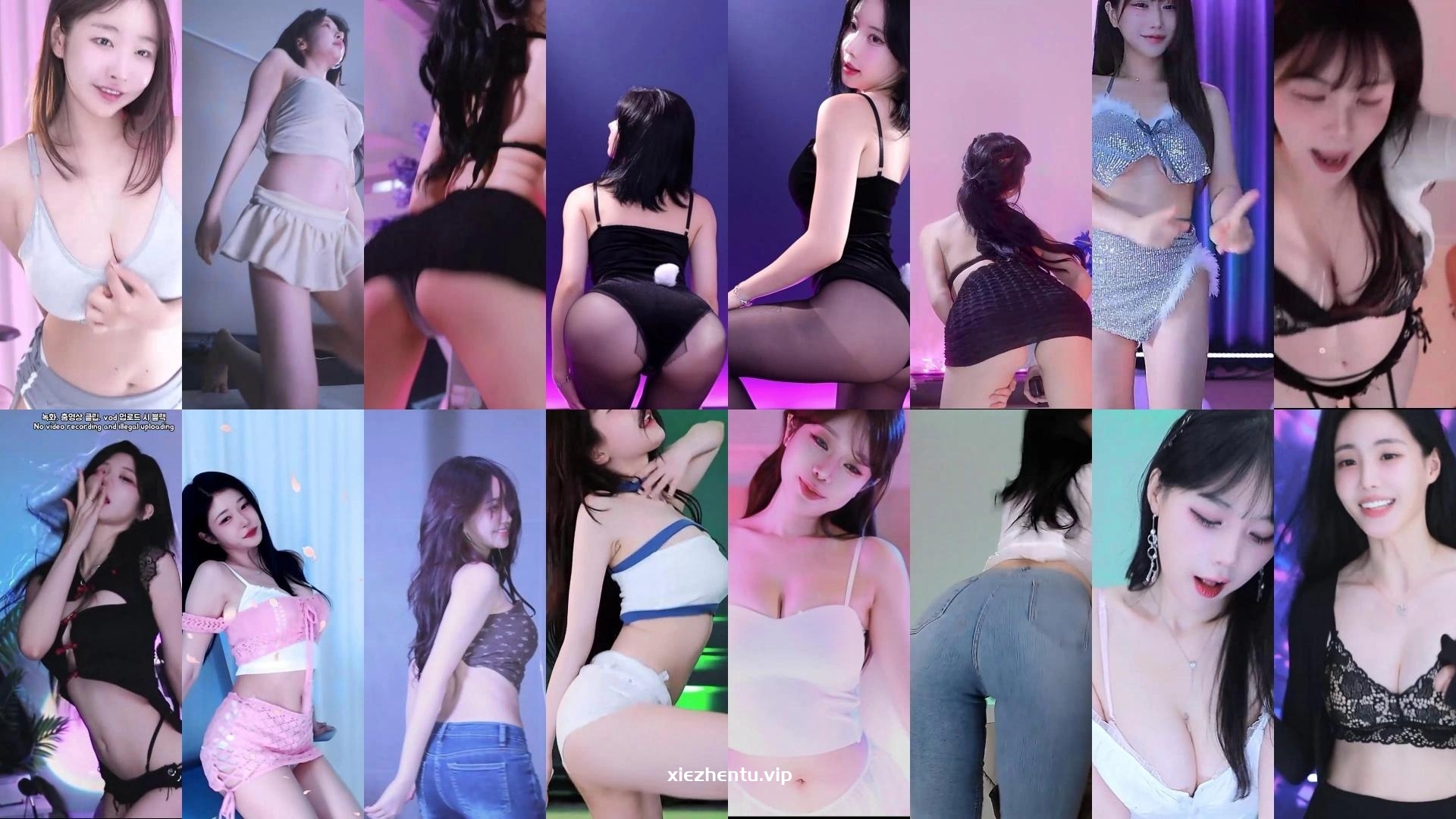 [主播]Sooplive韩国BJ 2025年7月17日录制舞蹈合集