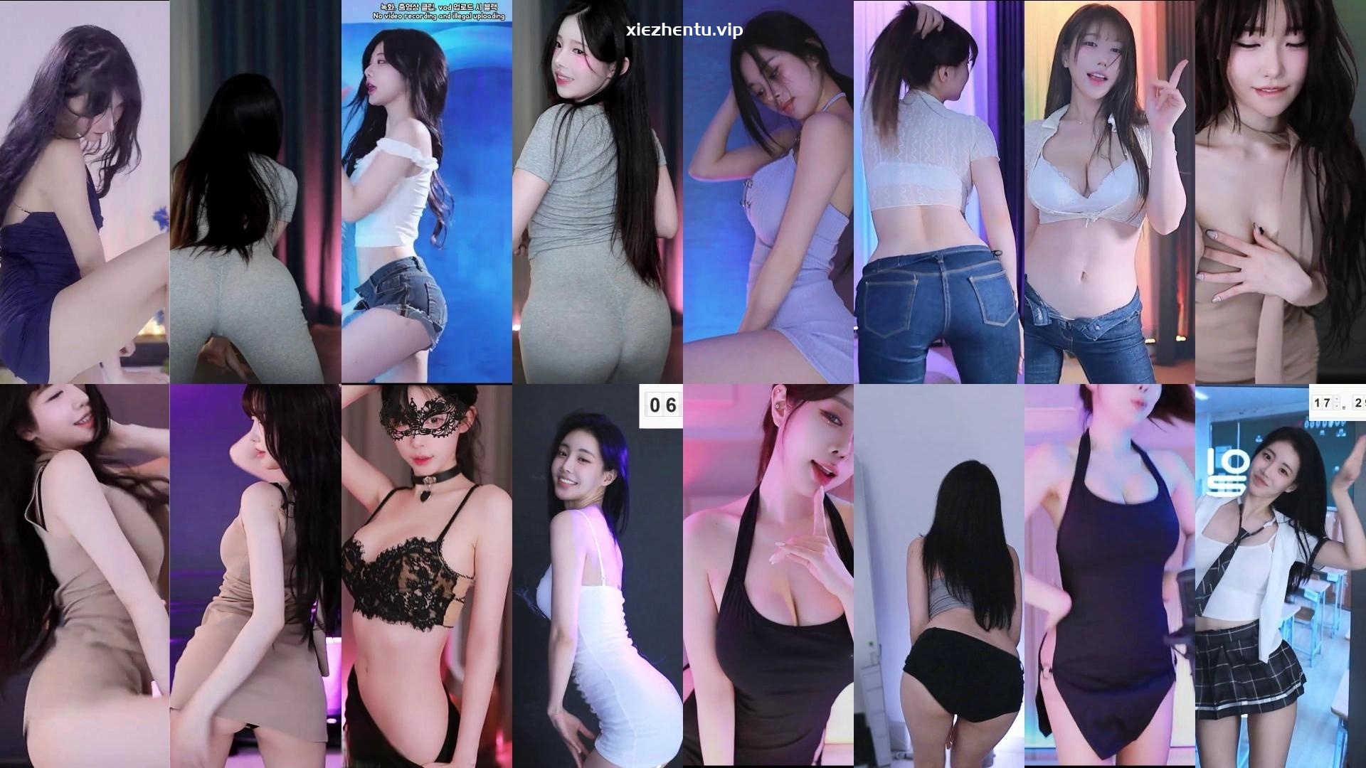 [主播]Sooplive韩国BJ 2025年7月22日录制舞蹈合集