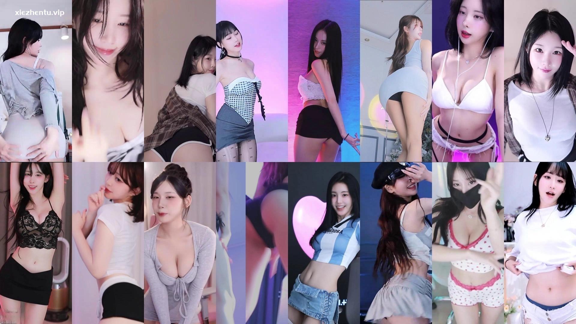 [主播]Sooplive韩国BJ 2025年8月6日录制舞蹈合集