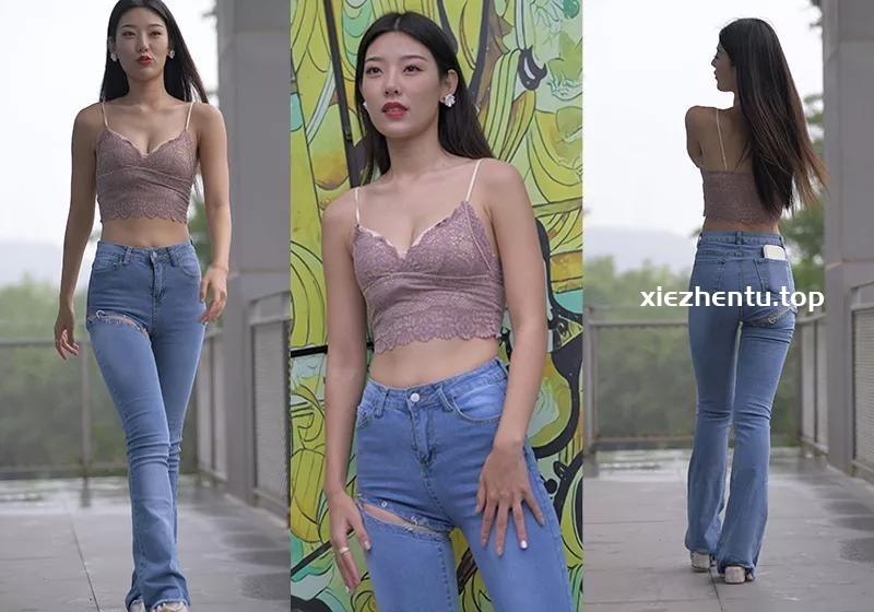 [街拍]M985.[一始专区] 黑色热裤女孩[图片/视频/31.2G]