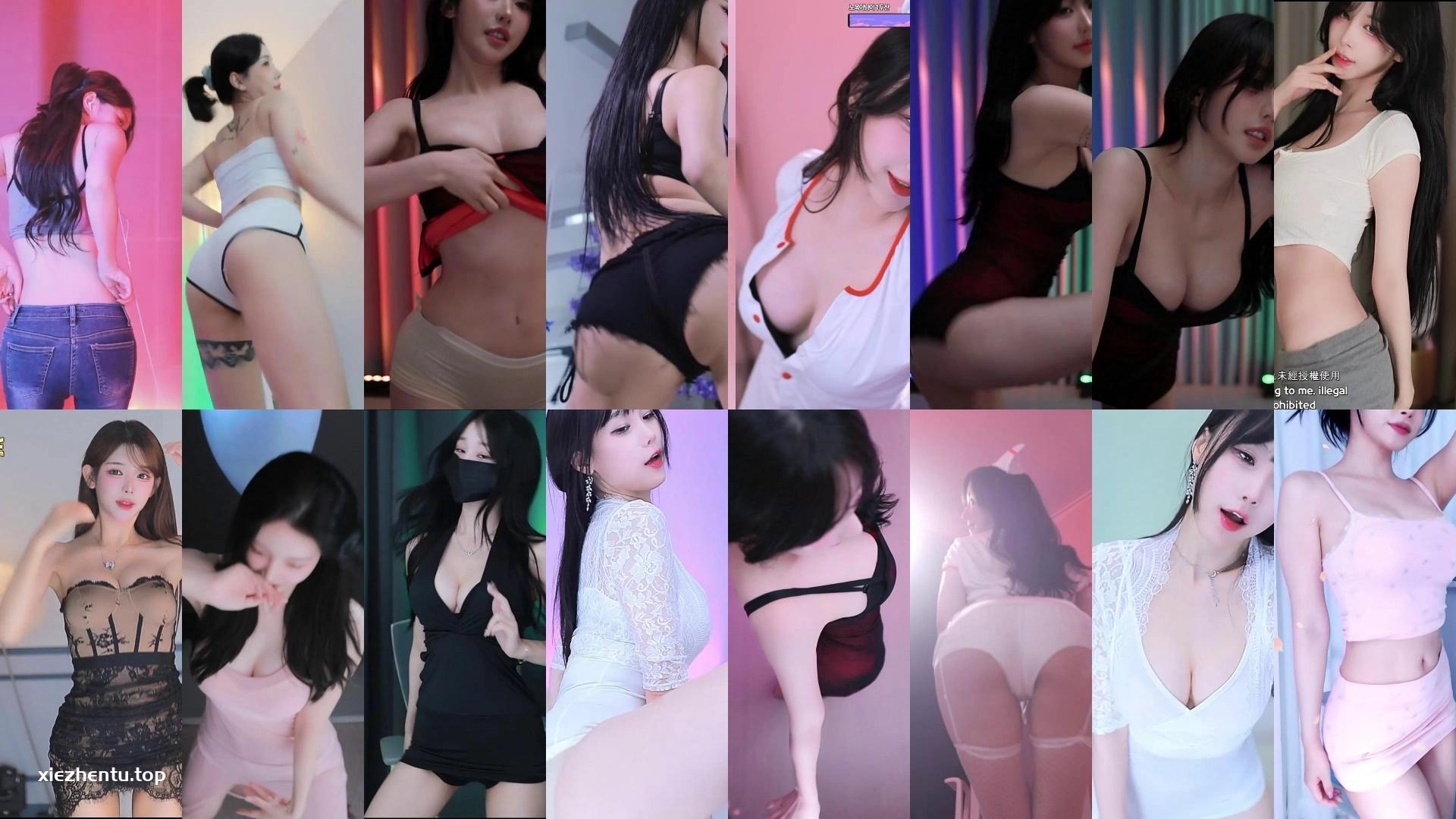 [主播]Sooplive韩国BJ 2025年8月18日录制舞蹈合集