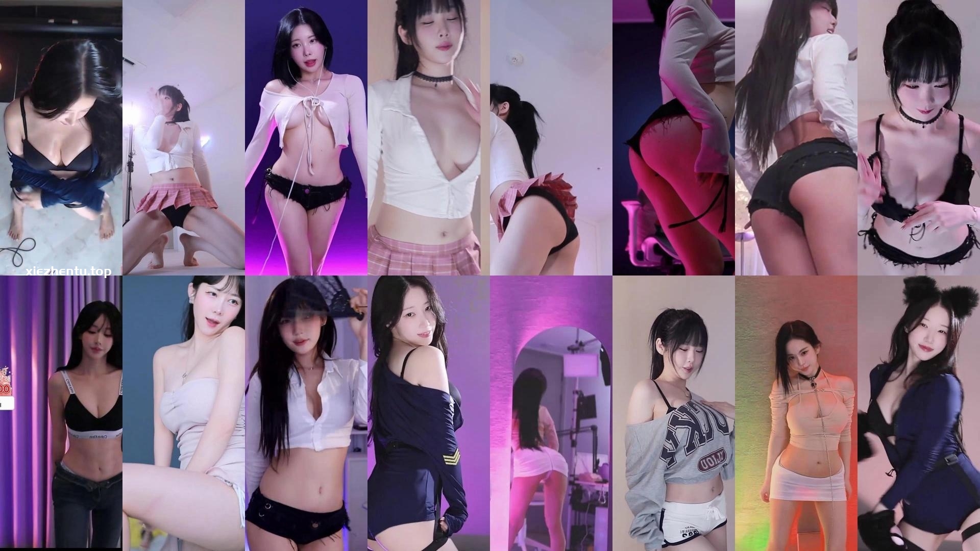 [主播]Sooplive韩国BJ 2025年8月29日录制舞蹈合集