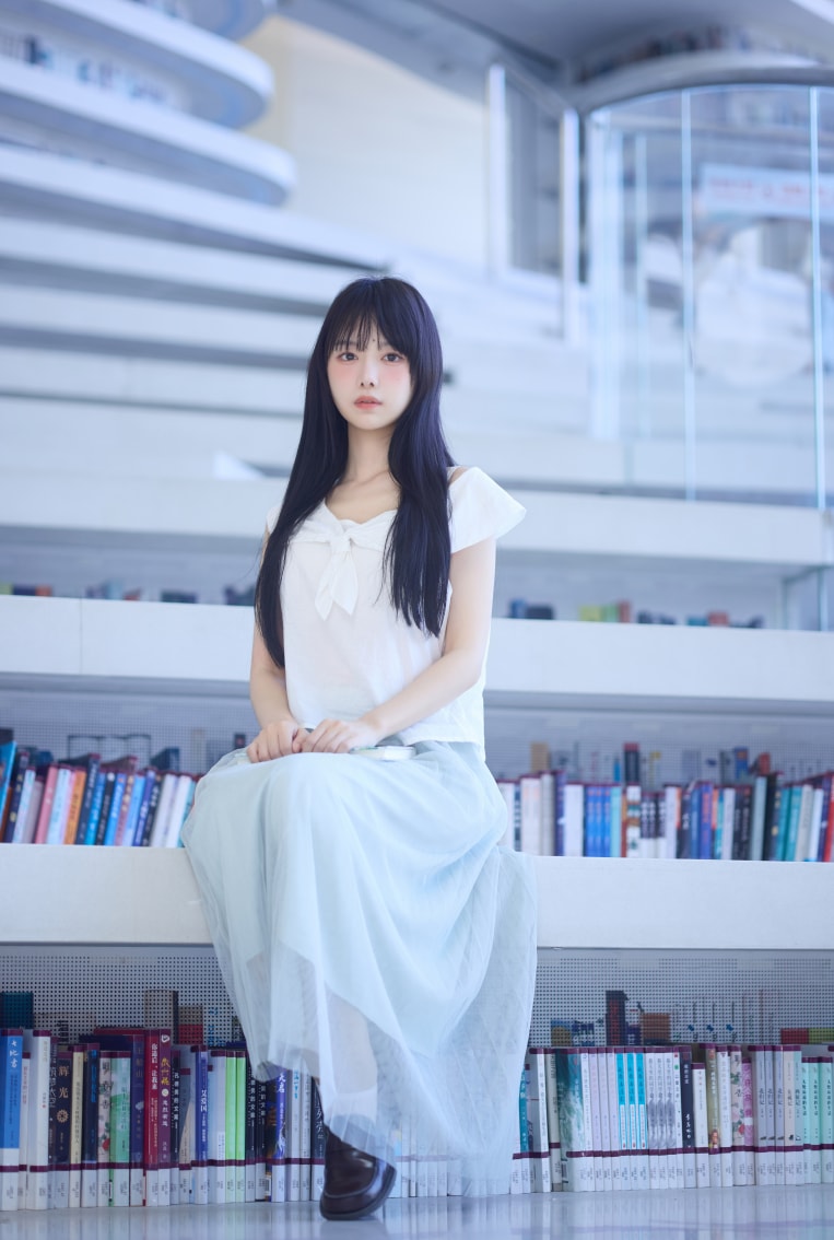 Shika小鹿鹿 NO.134 图书馆 [16P-294MB]