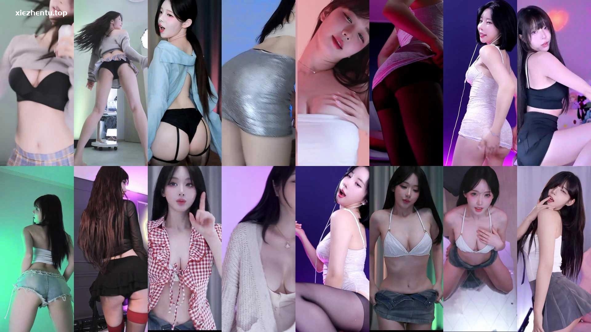 [主播]Sooplive韩国BJ 2025年9月24日录制舞蹈合集