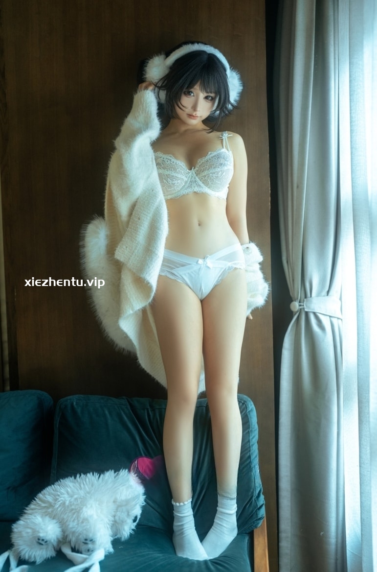 蠢沫沫 NO.387 白毛衣 [18P1V-992MB]