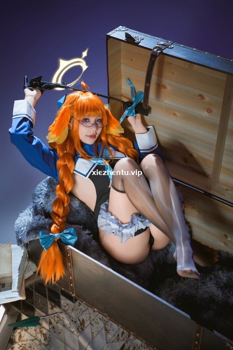 是一只熊仔吗 NO.044 蔚蓝档案 圆堂志美子·邪恶女干部 [40P-130MB]