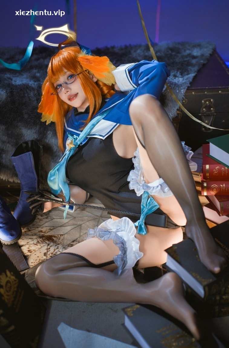 是一只熊仔吗 NO.044 蔚蓝档案 圆堂志美子·邪恶女干部 [40P-130MB]