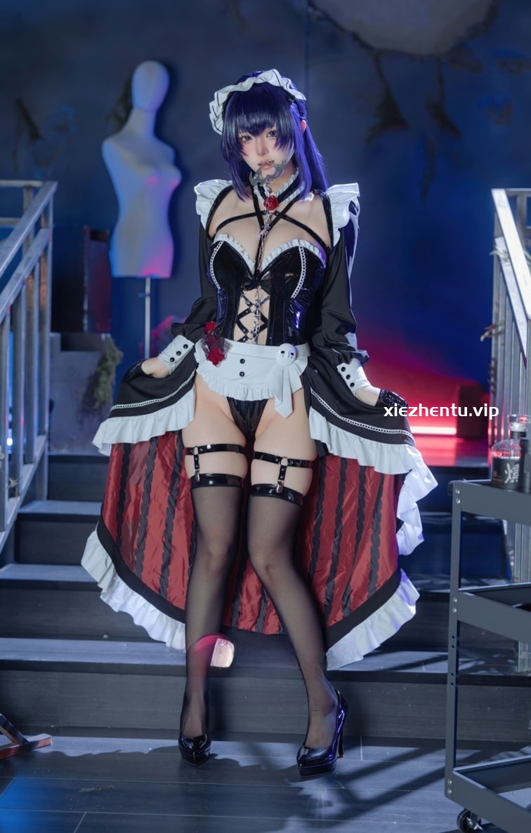 屿鱼 NO.090 Nikke胜利女神 米哈拉·咖啡女仆 [80P-455MB]