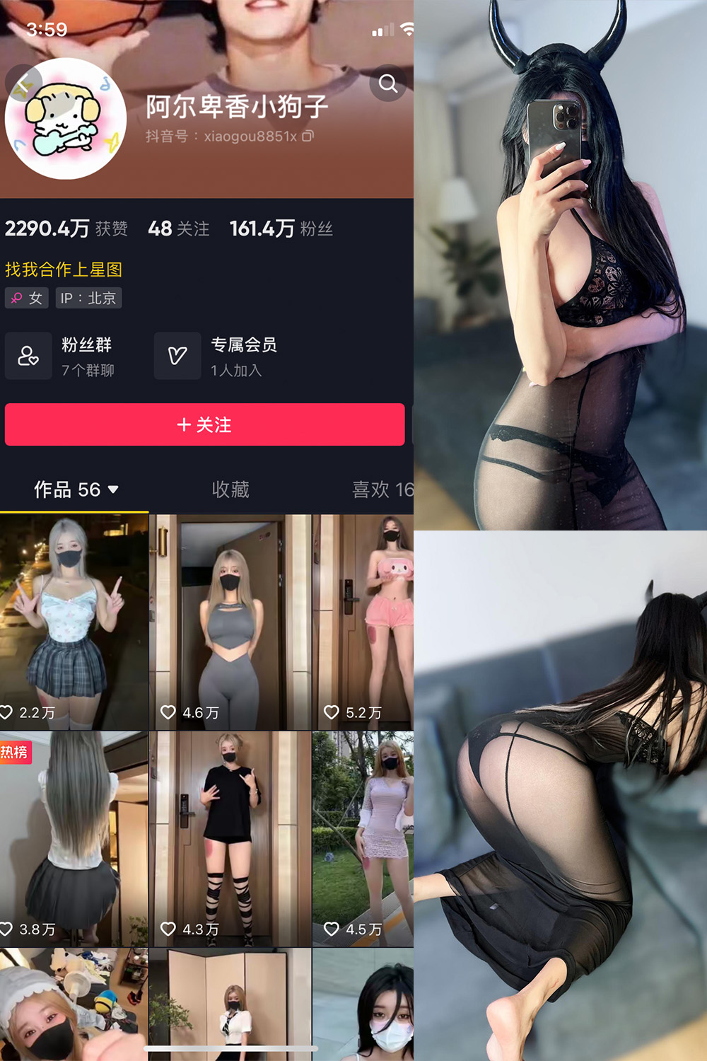 抖音 阿尔卑香小狗子 微密圈 NO.003期 【26P2V】