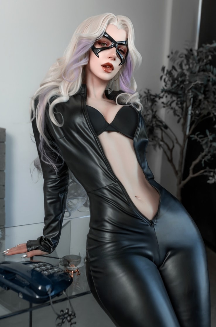 Mik Allen(miakanayuri) – Black Cat[63P-377MB]
