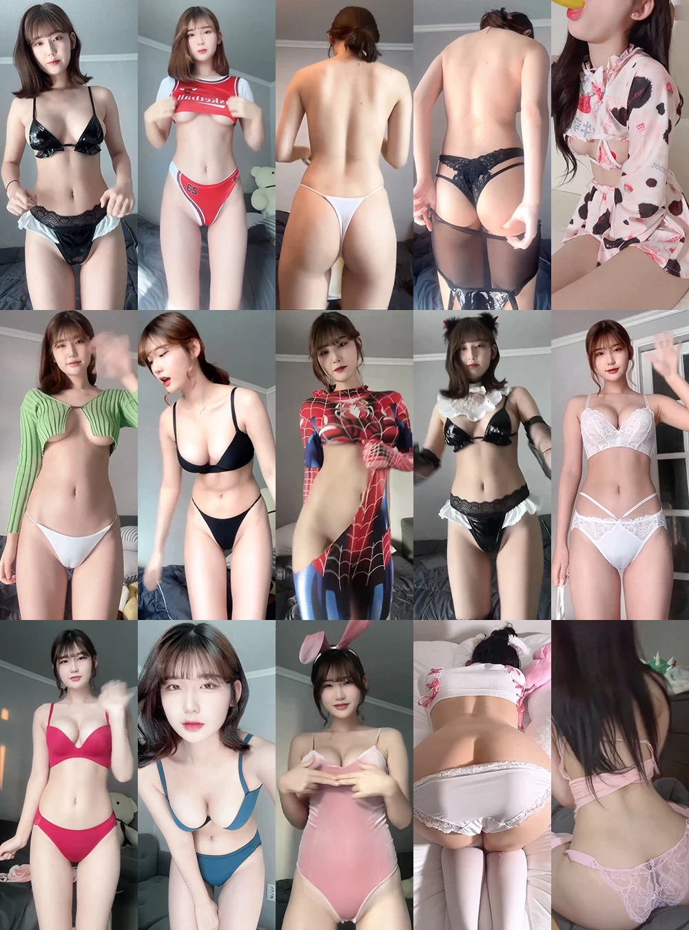 [主播]Sooplive直播韩国BJ麋鹿(golaniyule0)付费定制内衣试穿[75V/1.89G]