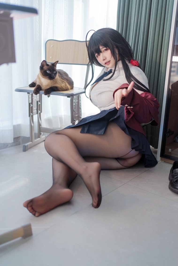 阿半今天很开心 NO.055 碧蓝航线-大凤 jk [125P-642MB]