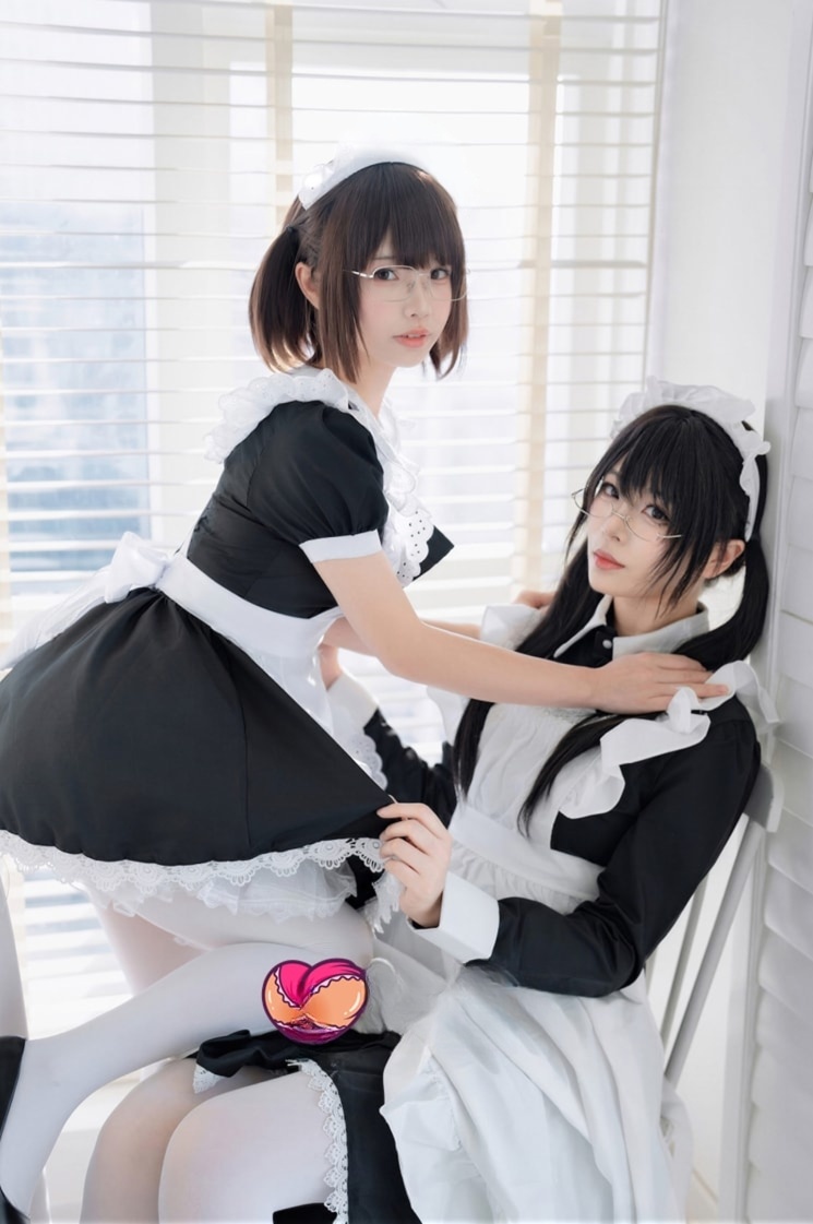 轩萧学姐 NO.078 &十万珍吱伏特 – 双人女仆 [110P1V-1.27GB]
