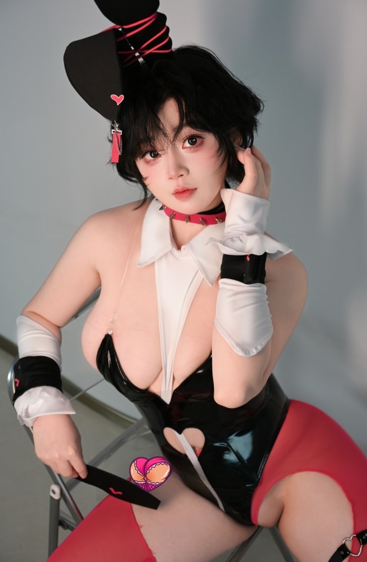 一只毛毛帽 – 粉色兔女郎 [89P-1.67GB]