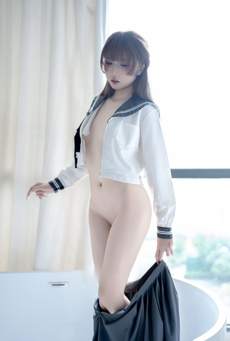 纸悦Etsu_ko NO.48 浴缸JK [16P-125MB]