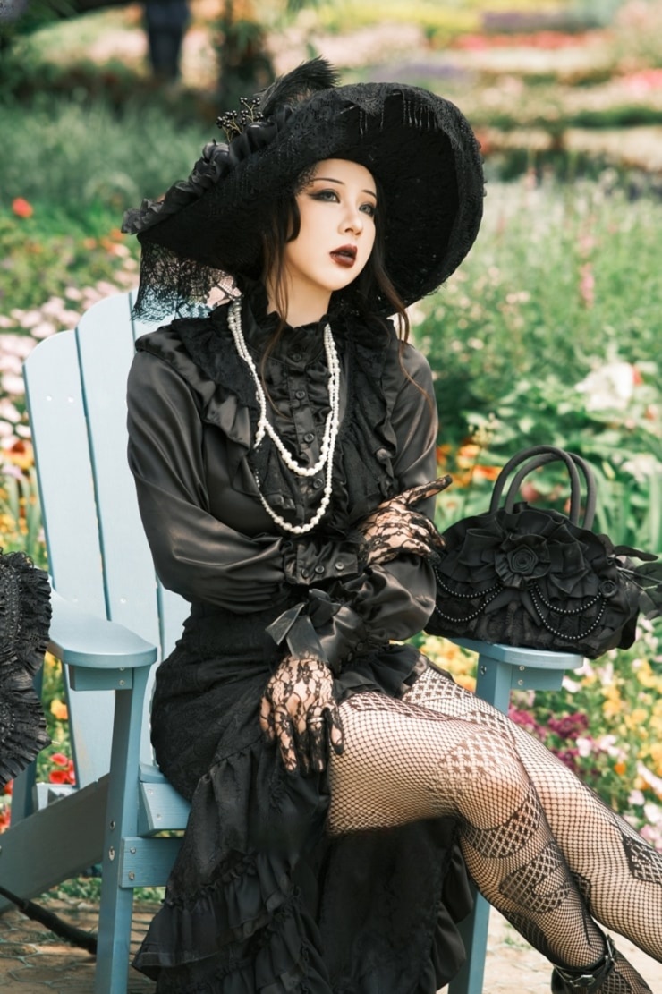 皮皮奶可可爱了啦 NO.073 哥特未亡人 [39P3V-683MB]